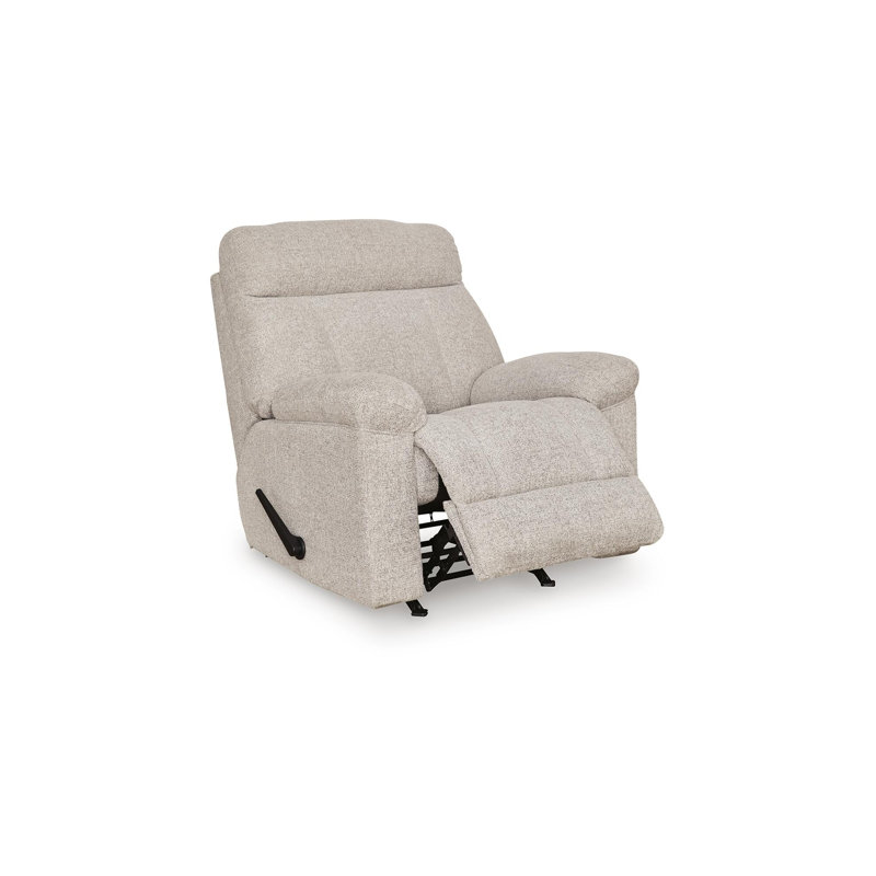 Fauteuil inclinable Tattnall, Beige Polyester