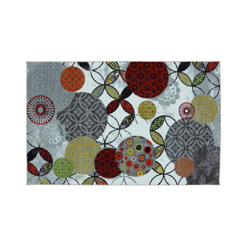 Magee Floral Indoor Rug, Rectangle 7.6' x 10'