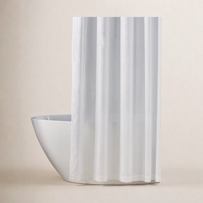 Jeffen Linen Blend Shower Curtain