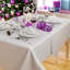 Christmas Tablecloth Blizzard Snowflake Embossed Design - 90in-1772130741-1772130738