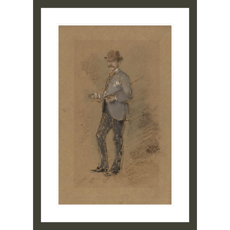 «Harper Pennington» par James McNeill Whistler, impression giclée encadrée, H 29,5 po x l 21,01 po