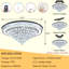 Lustre en cristal Glam noir-1031065752