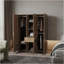 Armoire en chêne naturel avec plusieurs tiroirs