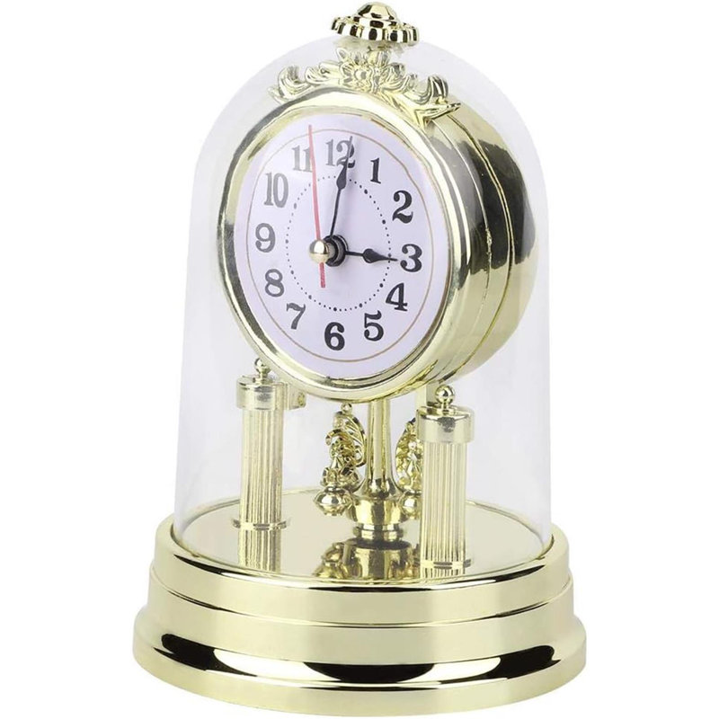 Horloge rétro avec support