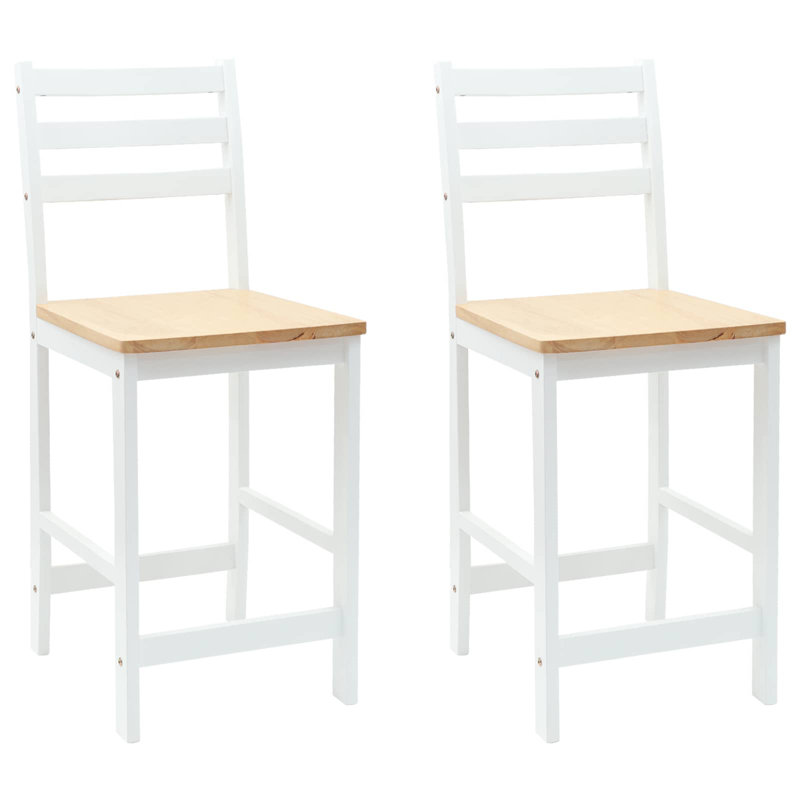 Tamille Solid Wood Accent, White/Natural