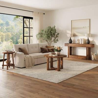 table basse en bois massif