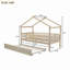 Lit en bois avec lit gigogne simple-844301954-844301956