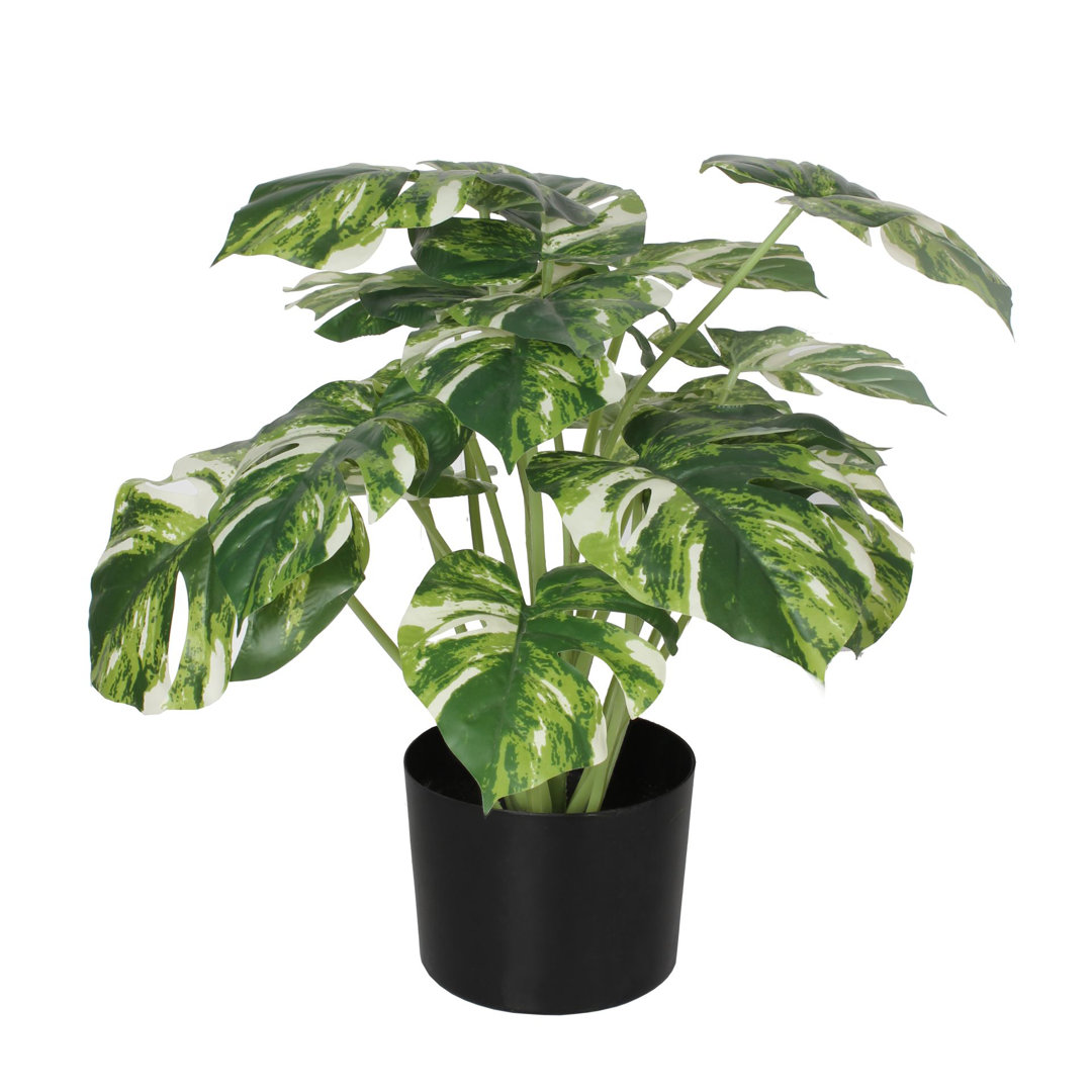 Boden-Kunstpflanze Philodendron im Topf