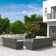 Wicker 12 - Person Patio Conversation Sets with Cushions