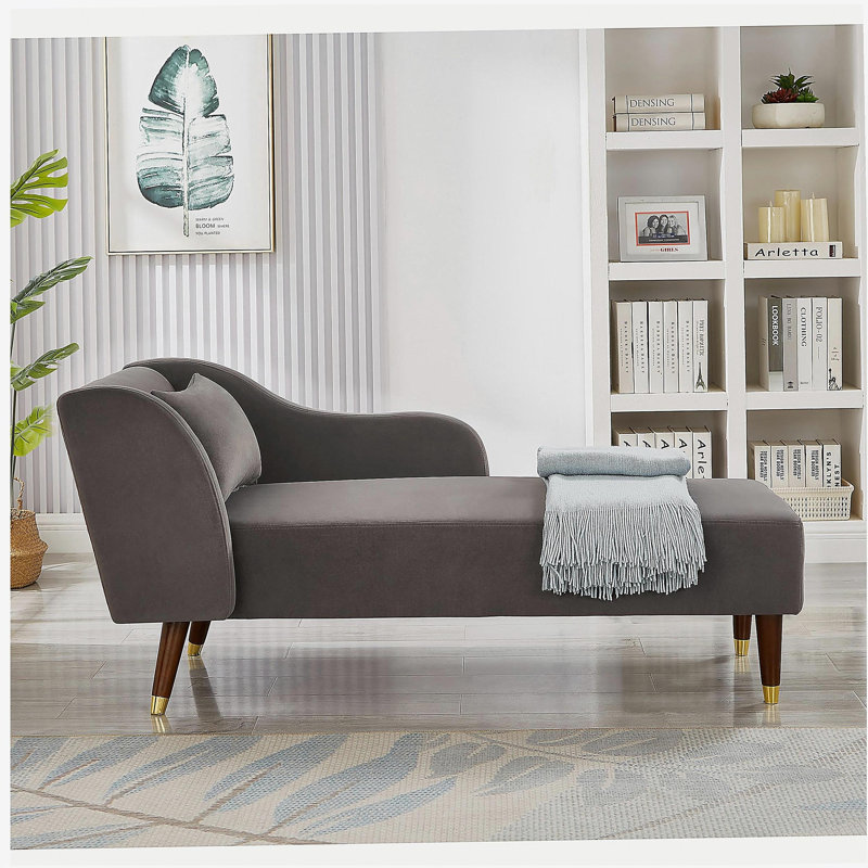 Jibria 55,9 po, Velours gris