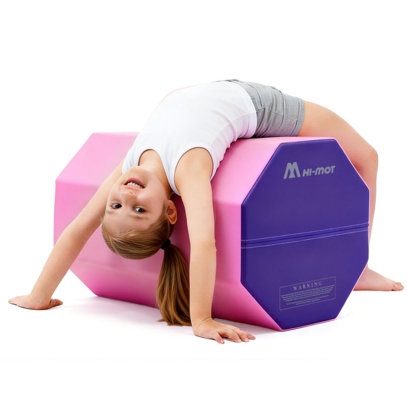 Tapis de gymnastique octogonal Octogone, Rose / Mauve, L