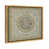 Toile avec cadre doré