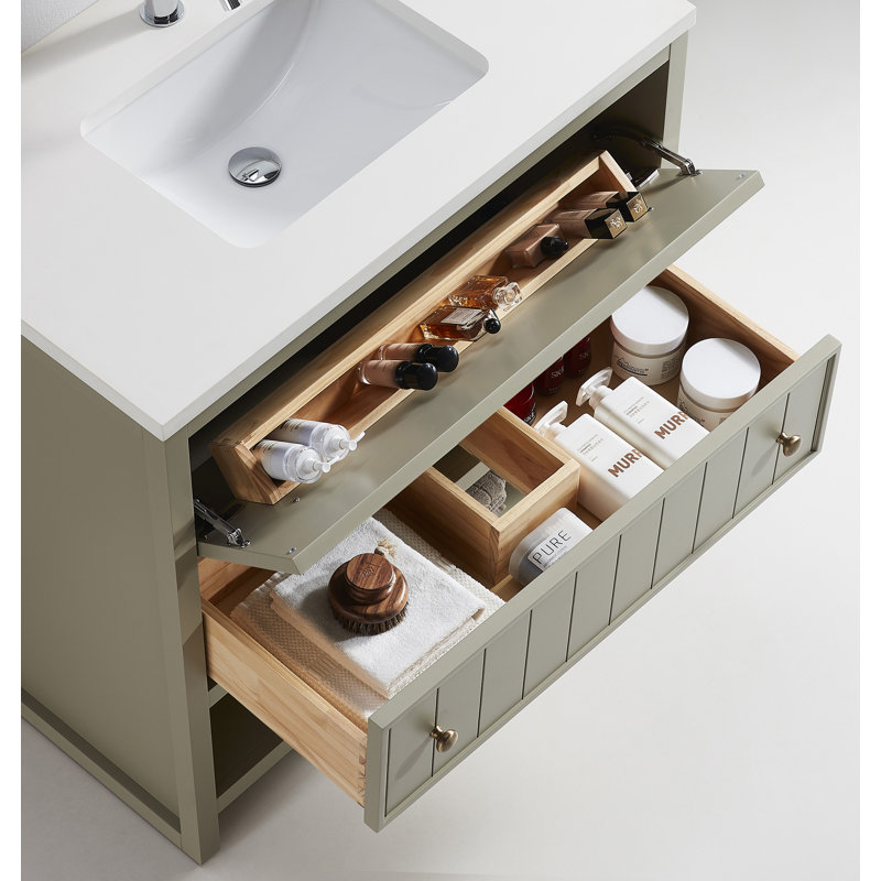 Base de meuble-lavabo 36 po Rennes, Green