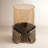  Maputo Medium Candle Holder Glass, Brown-1001270329