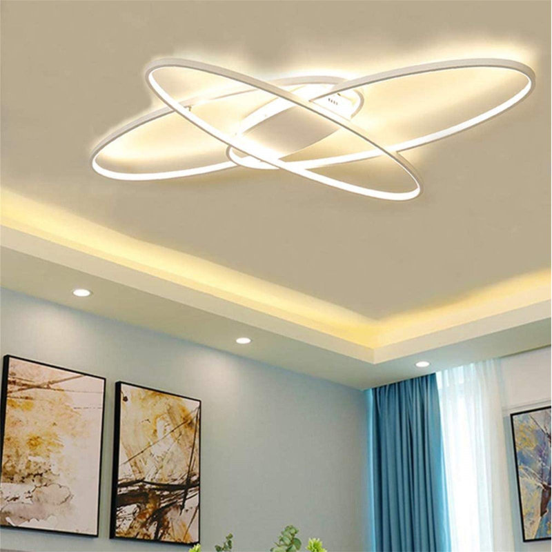 LED Flush Mount, White