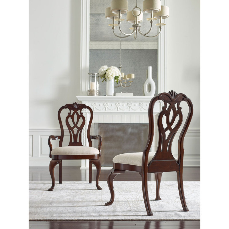 Chaise d'appoint Solvig Queen Anne