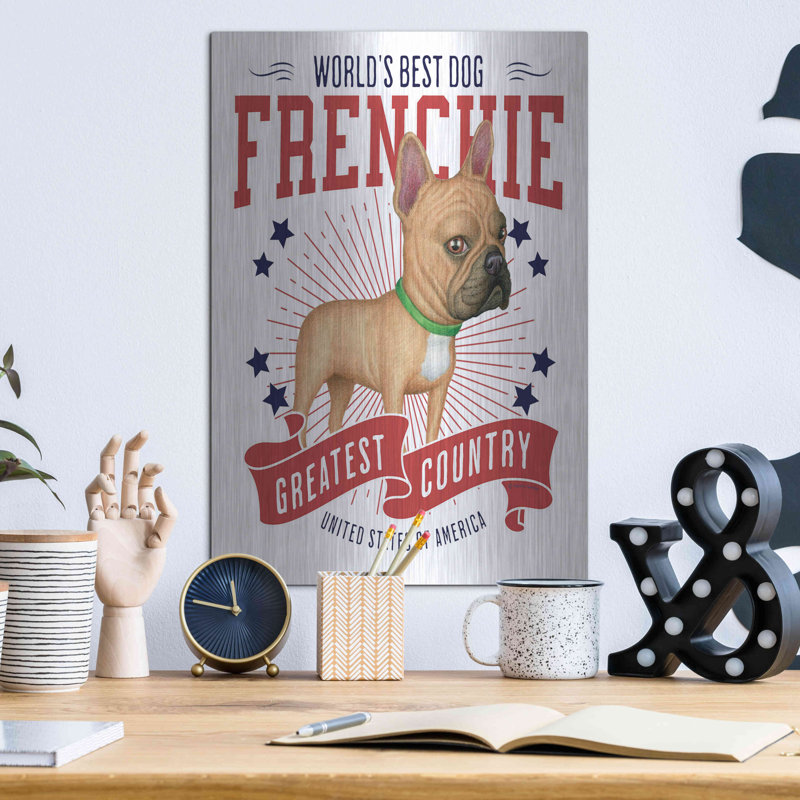 «Bruiser USA» par Danny Gordon, H 16 po x l 12 po