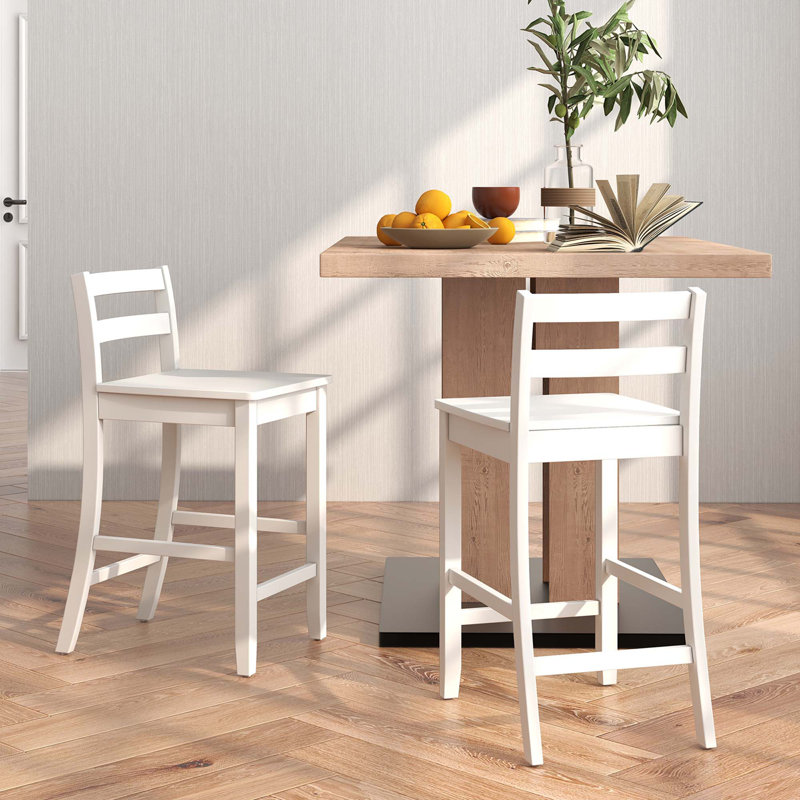 Laterese Counter Stool, White