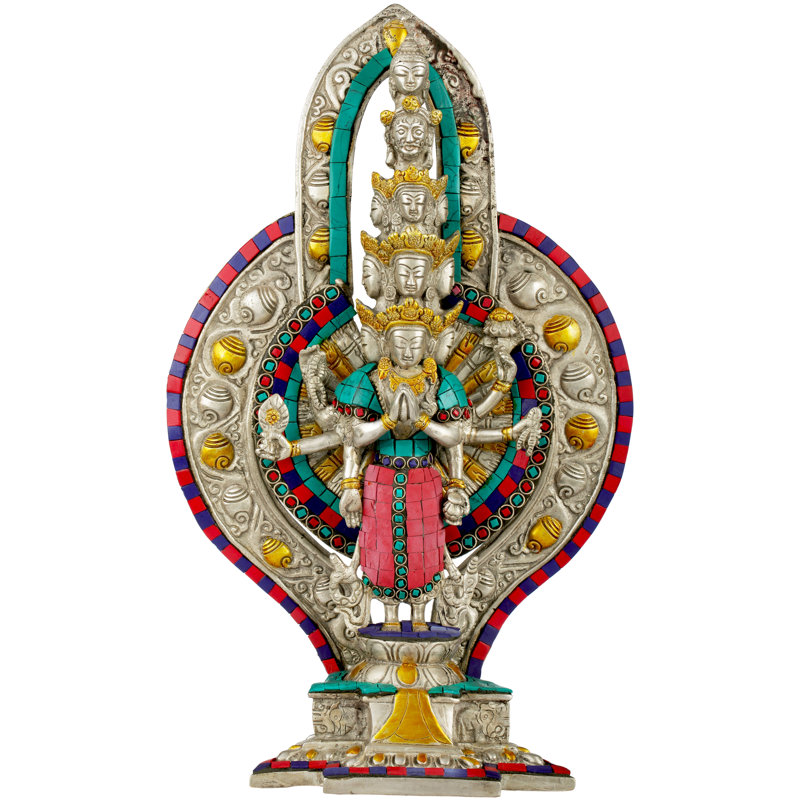 Divinité bouddhiste tibétaine Avalokiteshvara à mille bras