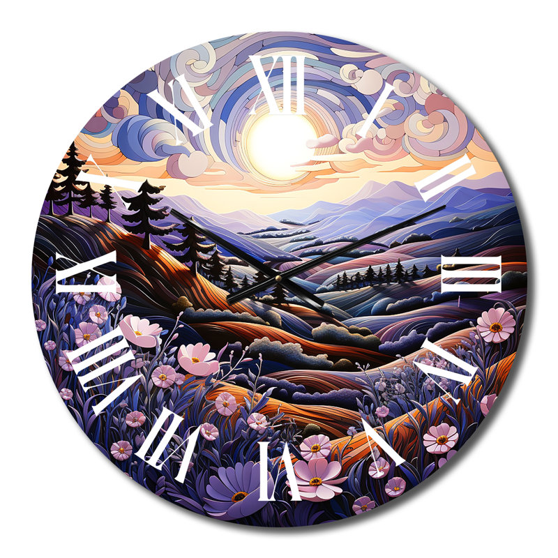 Monnier - Landscapes Wall Clock, Small
