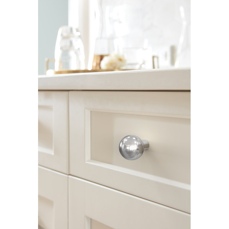 Coble  (29mm) Diameter  Cabinet Knob, Polished Chrome