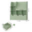 Bibliothèque à cubes Annyah H 47,2 po x l 42,5 po, blanc-113412202