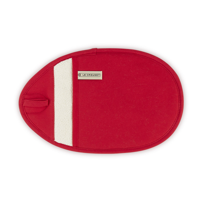 Le Creuset Oval Pot Holder, Red