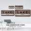 Lake Paddles - Toile encadrée