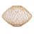 Rattan Dimmable Geometric Chandelier