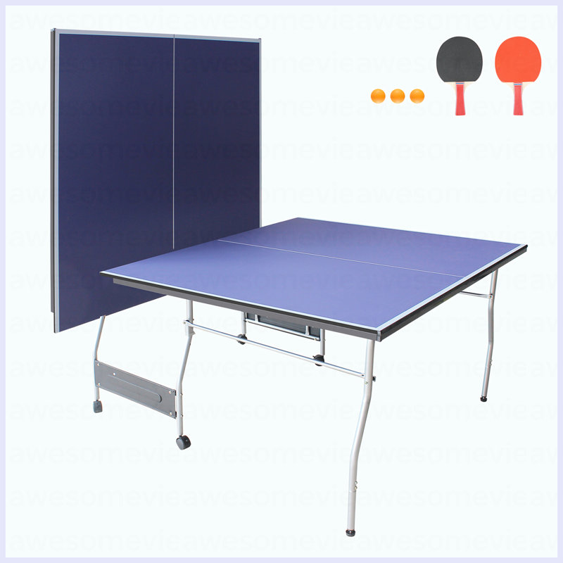 Ensemble de table de ping-pong pliable et portable 8 * 4.5Ft