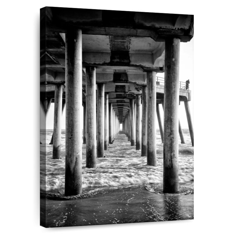 Aletra Underneath Huntington Beach Pier, 45" H x 30" W