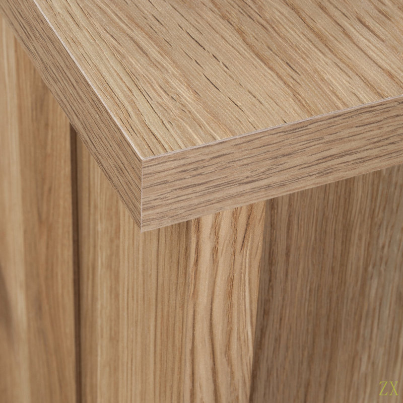 Table de chevet, finition