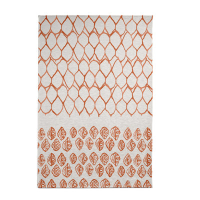 Chenille Geometric Indoor Rug