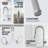 Hart 18 H 1-handle Pull-Down Kitchen Faucet-62796182