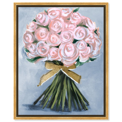 " Floral And Botanical Wonderful Spring Bouquet Florals " Painting Print