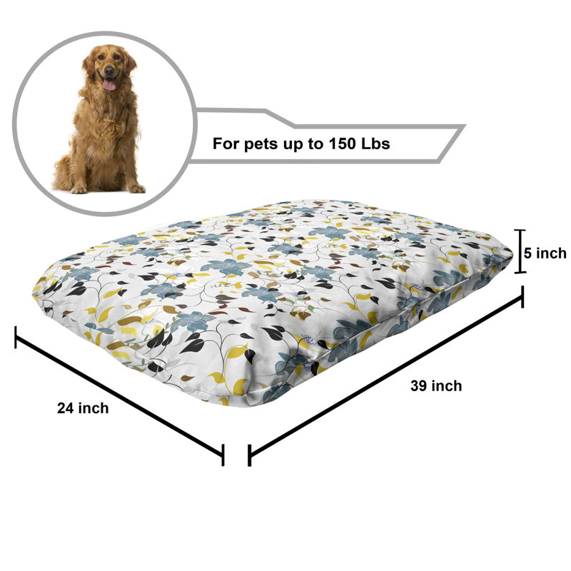 Lit pour animal de compagnie Ambesonne Leaf