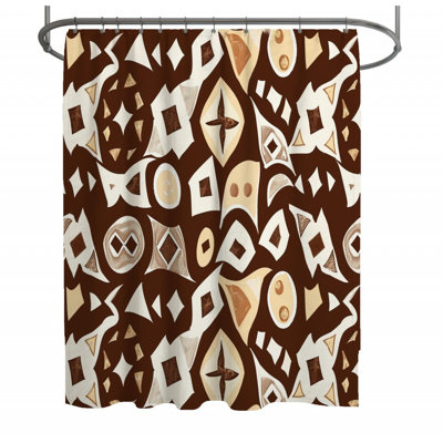 Abstract Shower Curtain
