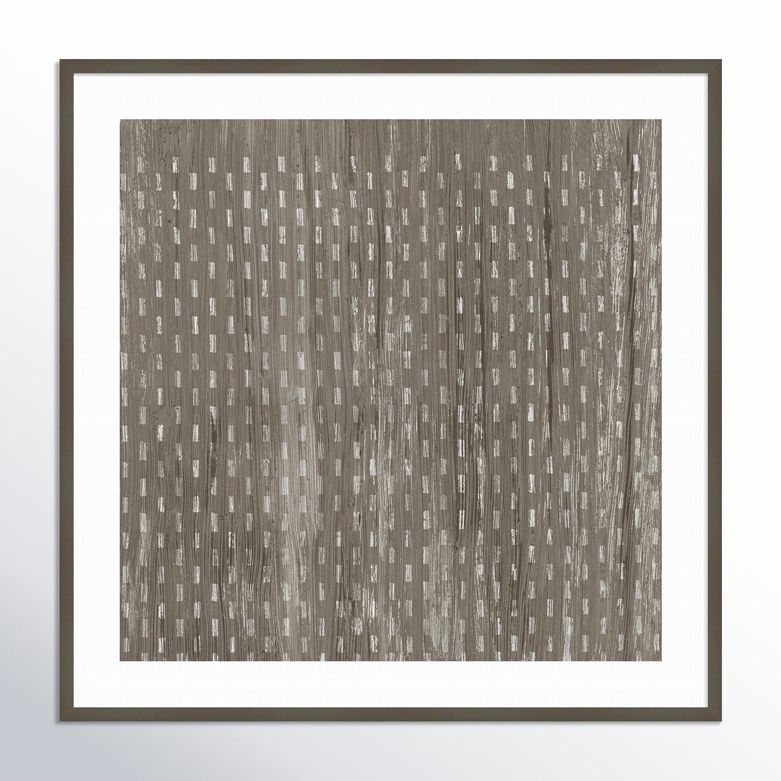 Weathered Wood Patterns VIII by June Erica Vess, Gray, 41" H x 41" W x 1" D