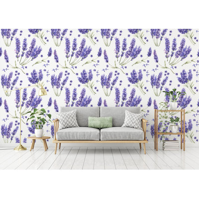 Purple Wildflowers Wallpaper