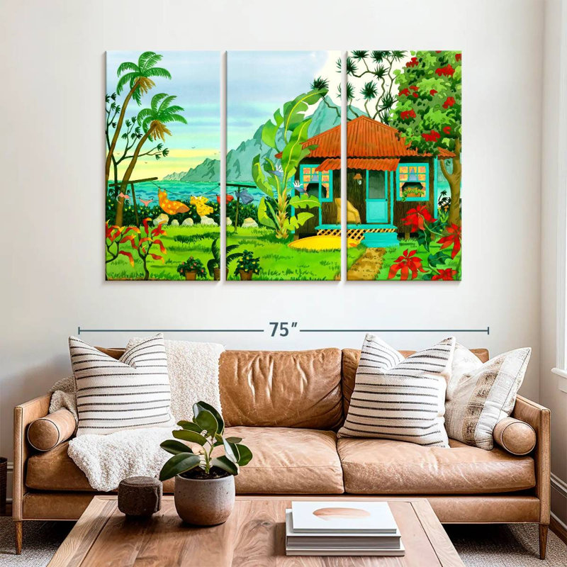 Gillard Island Getaway Home, H 42 po x l 65 po