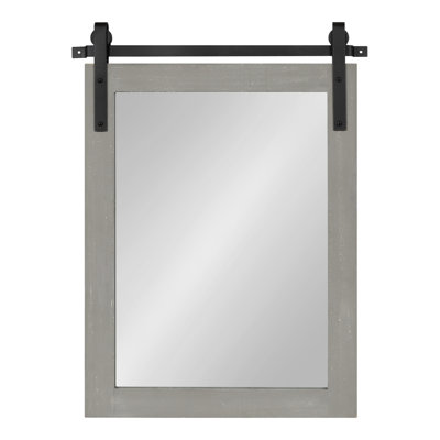 Dayanah Modern Farmhouse Distressed Accent Mirror