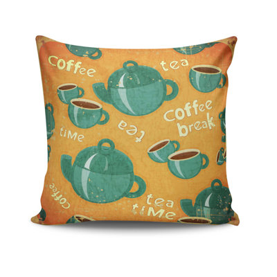 Coussin décoratif, 17,0 x 17,0 pouces, 50% coton / 50% polyester, lavable à la machine, repassable, rembourrage en silicone, fermeture à glissière dissimulée | Coussin décoratif doux et élégant pour le salon, la chambre à coucher et le bureau