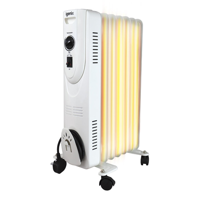 Igenix 1.5kW Oil Filled Radiator White