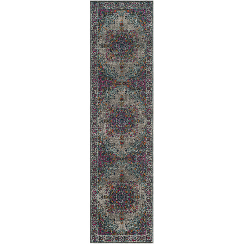 Shaftoe Oriental Hand Woven Area Rug, Runner 66 x 244 cm