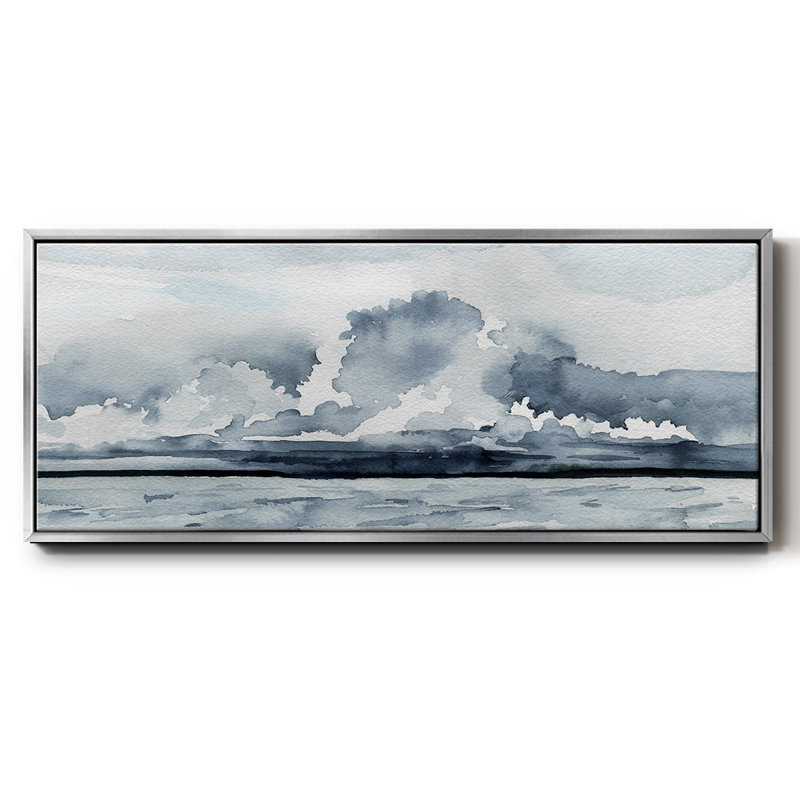 «Passing Rain Storm II», toile encadrée, H 20 po x l 50 po
