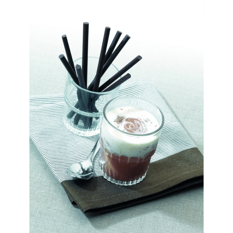 Ensemble de 6 verres empilables transparents, 7 oz