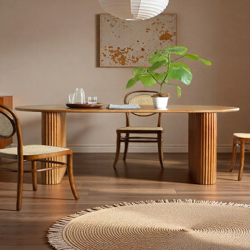 Table de salle à manger familiale, H 29,72 po x L 70,87 po x l 33,46 po