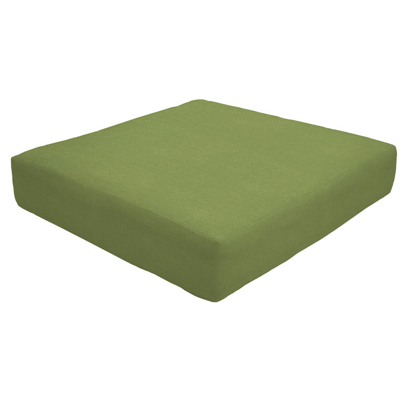 Coussin de repose-pieds sunbrella intérieur/extérieur couteaux edge, H 5 po x l 24 po x P 24 po