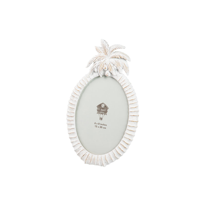 RESIN PHOTOFRAME 15X20 CM, White