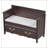Shoe Bench with Removable Cushion, Entryway Bench with Hidden Storage for Entrance and Living Room, Shoe Storage Bench with Back-414329509